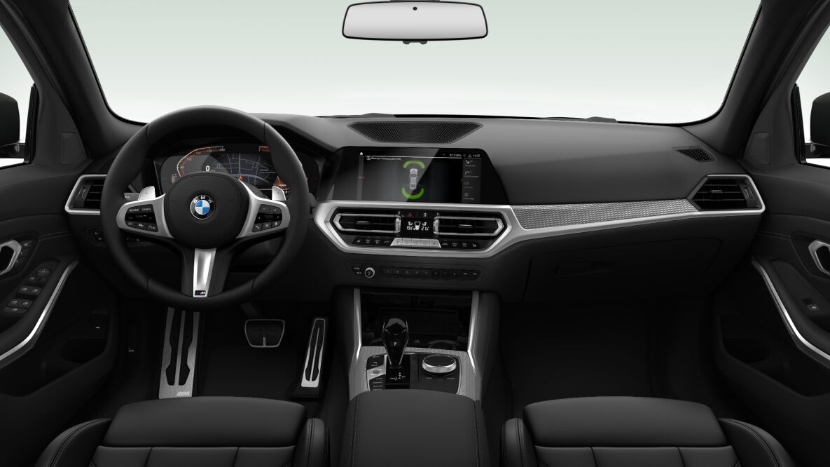 BMW BMW 3er im Innenraum von vorne