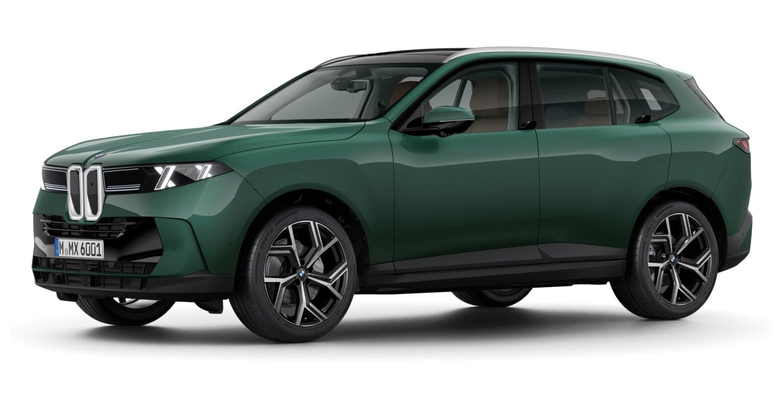 BMW X5 40 xDrive in Grün von vorne