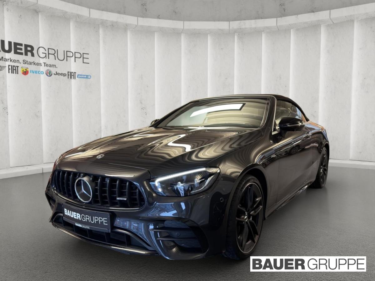 MERCEDES-BENZ E 53 AMG in Grau von vorne MERCEDES-BENZ E 53 AMG in Grau von vorne