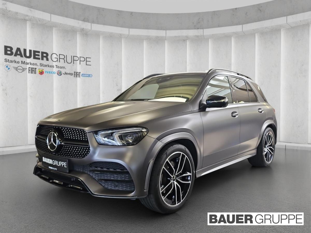 MERCEDES-BENZ GLE 400 in Grau von vorne