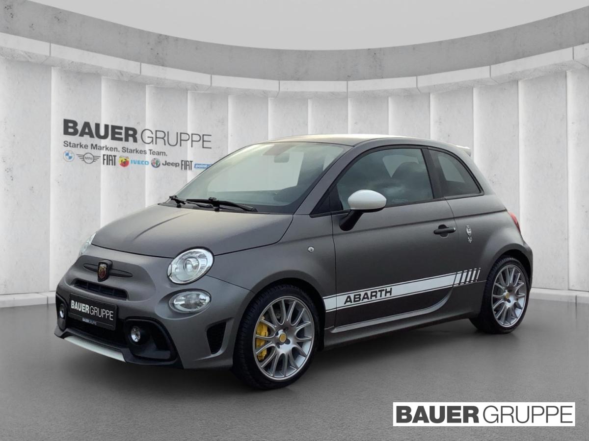 ABARTH 500 in Grau von vorne ABARTH 500 in Grau von vorne