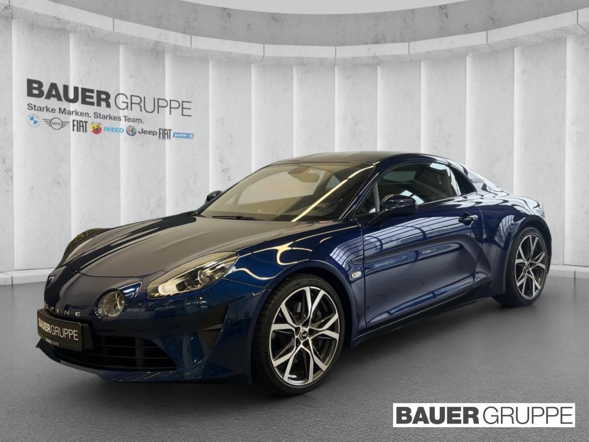 ALPINE A110 in Blau von vorne ALPINE A110 in Blau von vorne