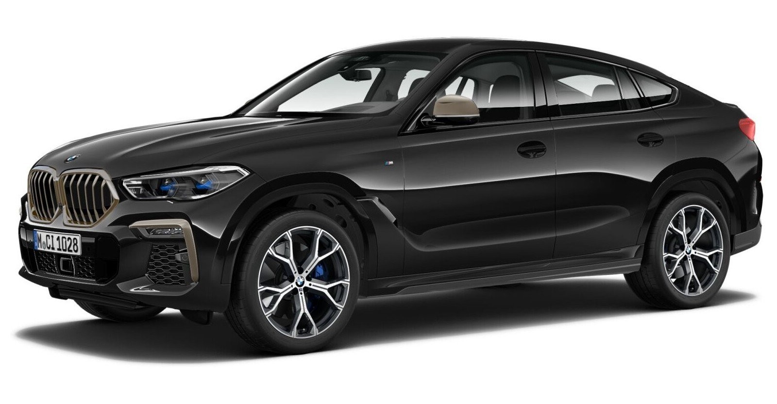 BMW BMW X in Schwarz von vorne BMW BMW X in Schwarz von vorne