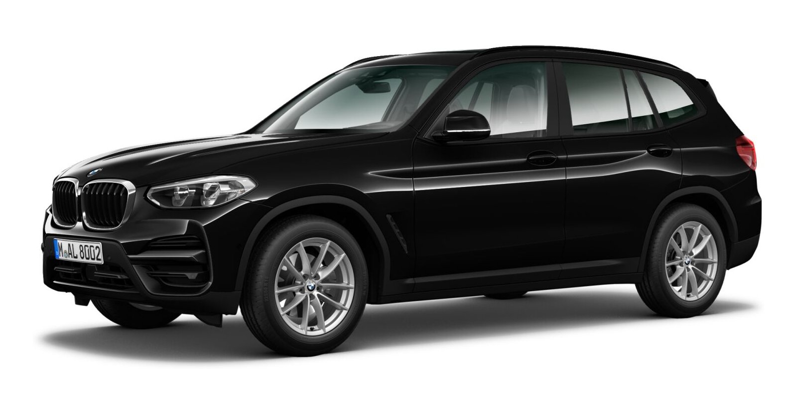 BMW BMW X in Schwarz von vorne BMW BMW X in Schwarz von vorne