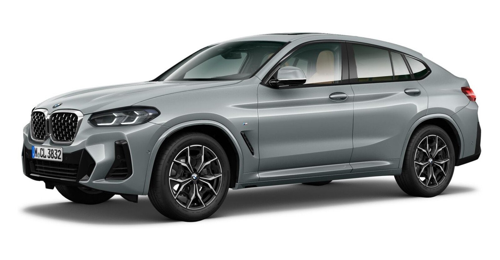 BMW BMW X in Grau von vorne BMW BMW X in Grau von vorne