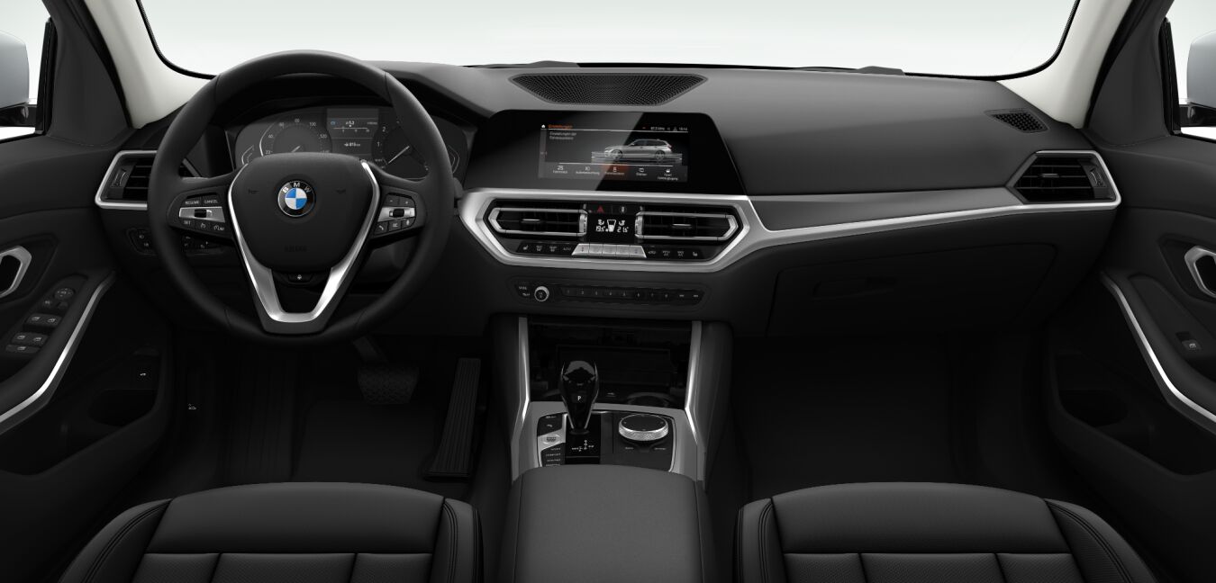 BMW BMW 3er im Innenraum von vorne BMW BMW 3er im Innenraum von vorne
