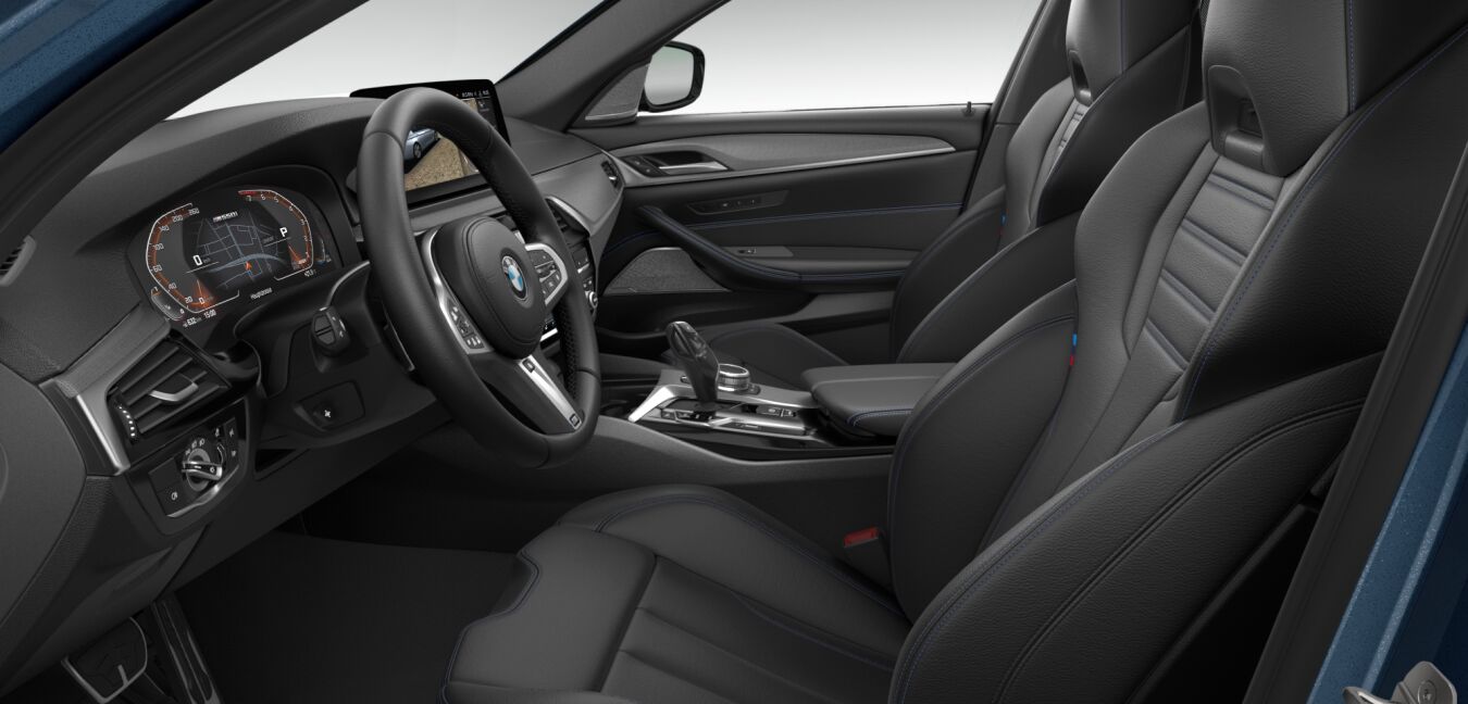 BMW BMW 5er im Innenraum seitlich BMW BMW 5er im Innenraum seitlich