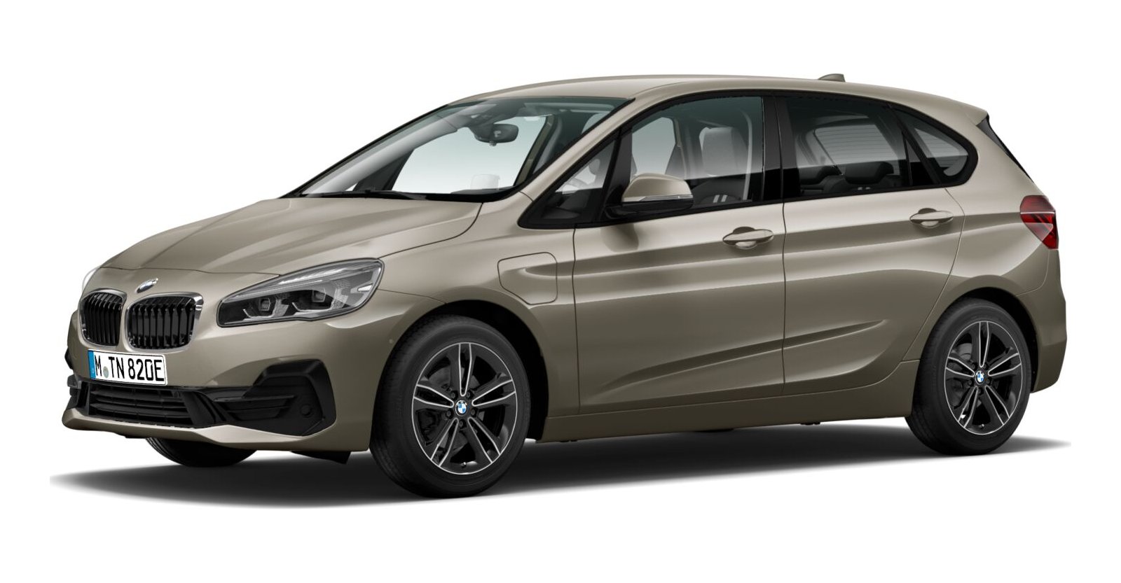 BMW BMW 2er in Beige von vorne BMW BMW 2er in Beige von vorne