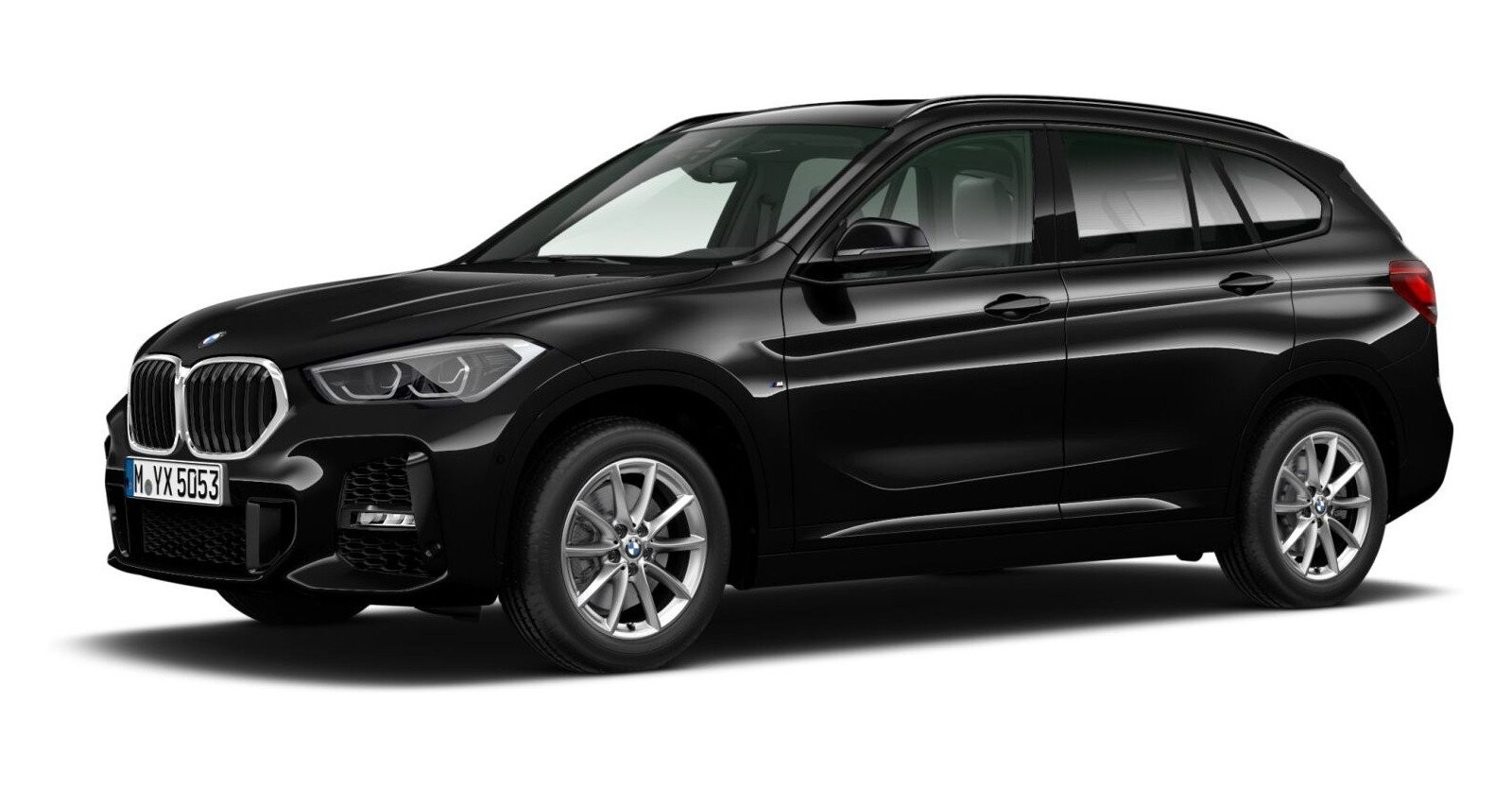 BMW BMW X in Schwarz von vorne BMW BMW X in Schwarz von vorne