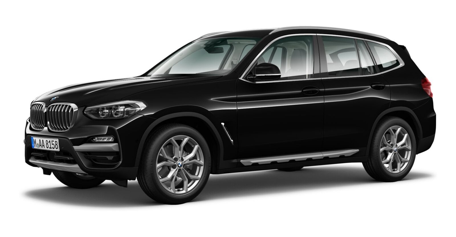 BMW BMW X in Schwarz von vorne BMW BMW X in Schwarz von vorne