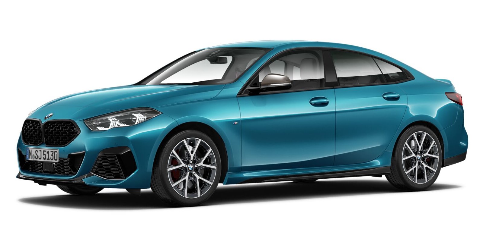 BMW BMW 2er in Blau von vorne BMW BMW 2er in Blau von vorne
