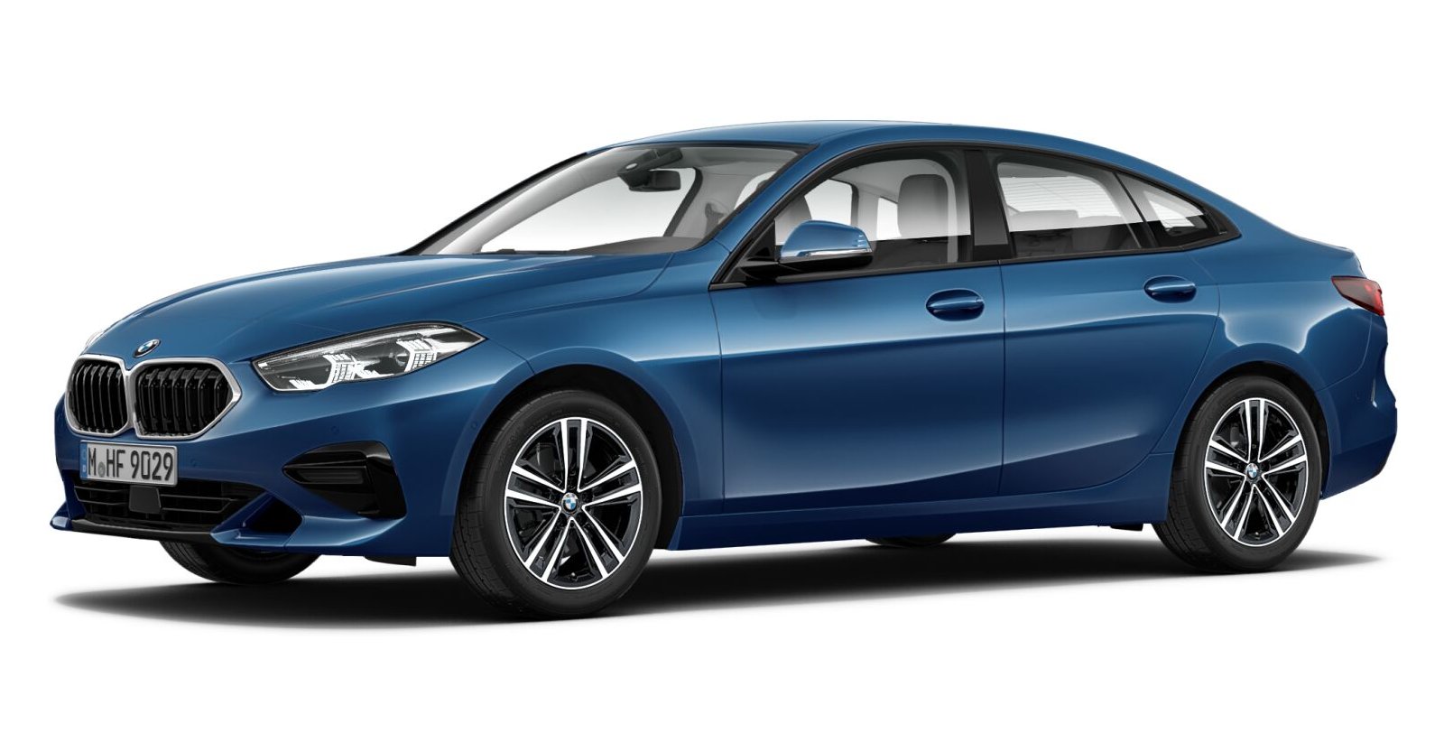BMW BMW 2er in Blau von vorne BMW BMW 2er in Blau von vorne