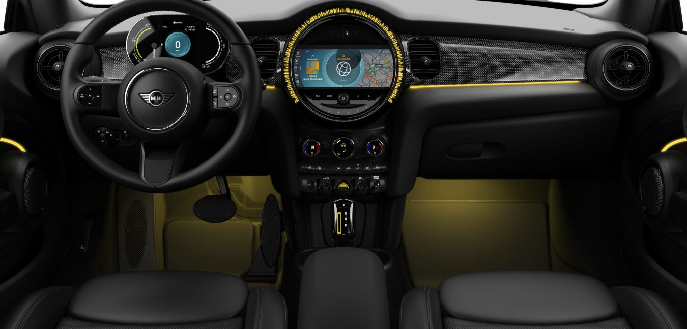 MINI MINI 3-Türer im Innenraum von vorne