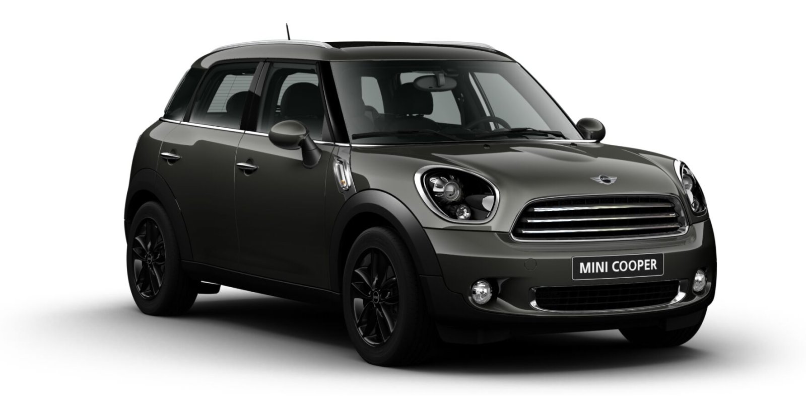 MINI Cooper Countryman in Grau von vorne MINI Cooper Countryman in Grau von vorne