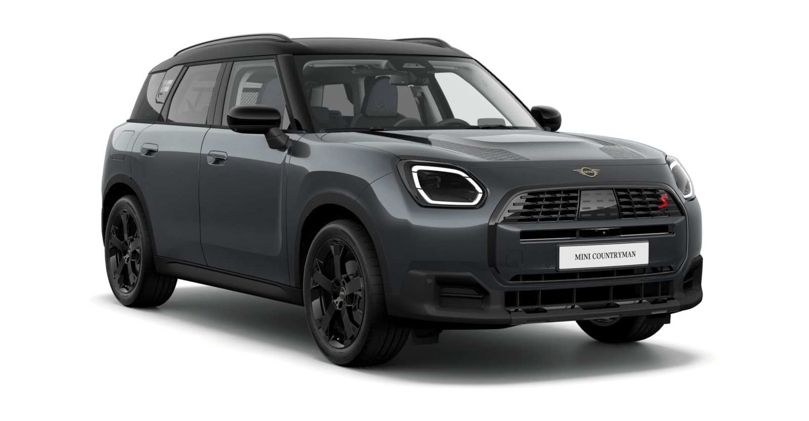 MINI Countryman S ALL4 in Grau von vorne