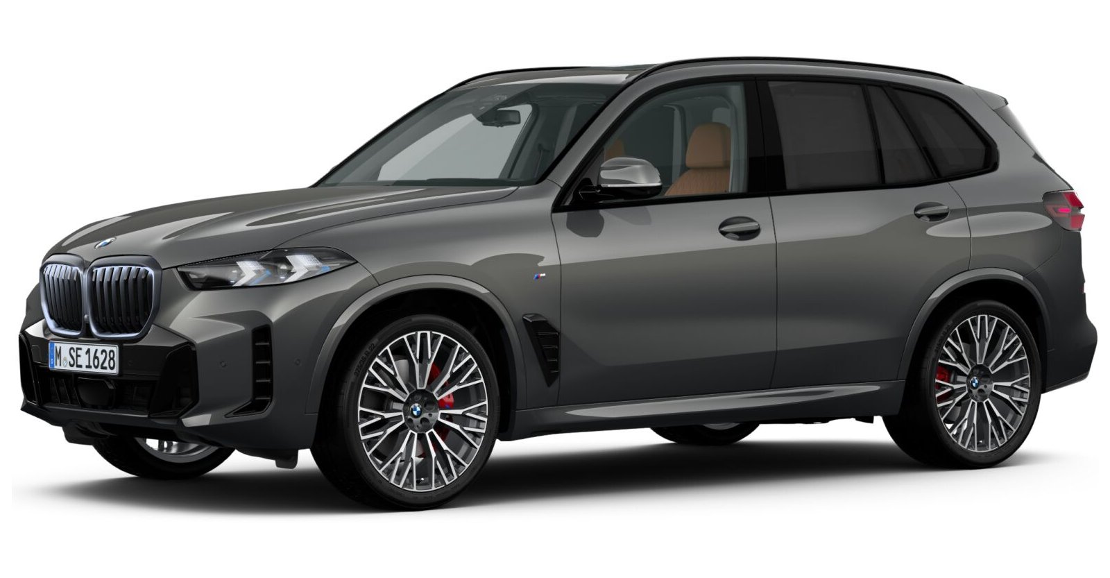 BMW X5 xDrive40d in Grau von vorne BMW X5 xDrive40d in Grau von vorne
