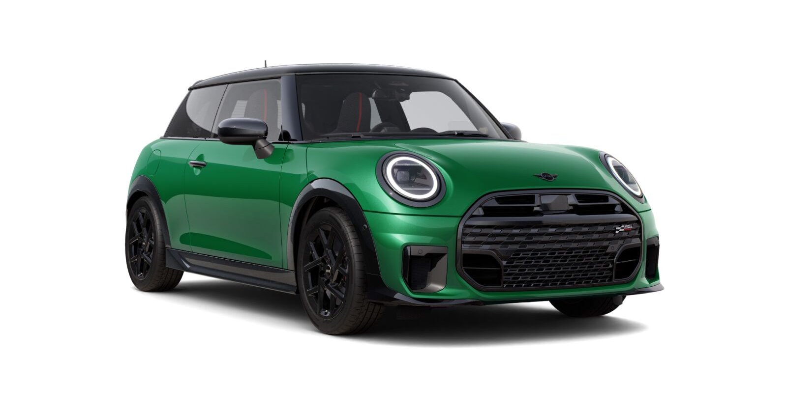 MINI Cooper S in Grün von vorne MINI Cooper S in Grün von vorne
