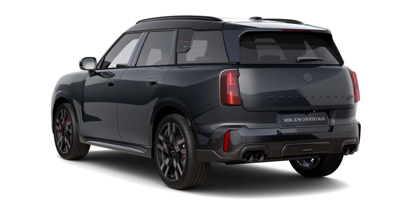 MINI MINI Countryman in Grau von hinten