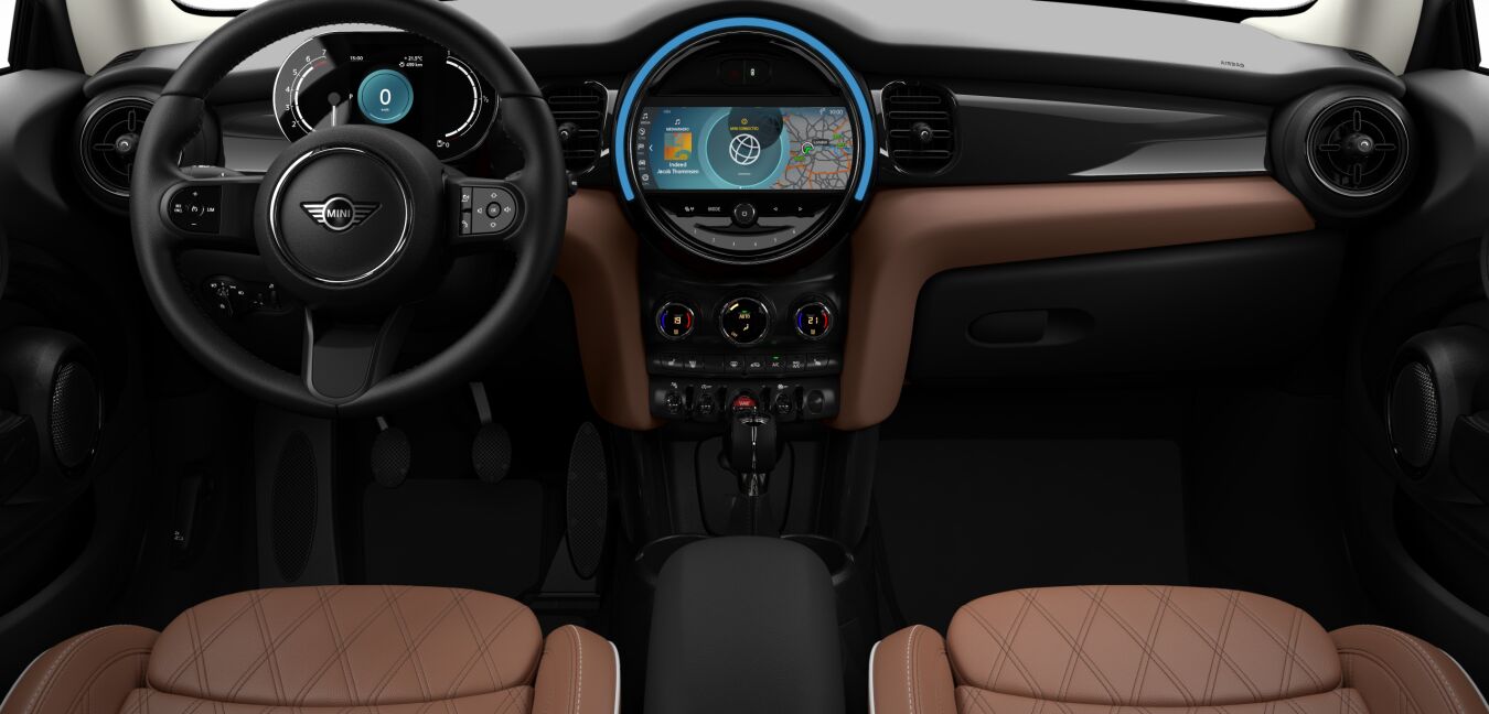 MINI MINI 3-Türer im Innenraum von vorne