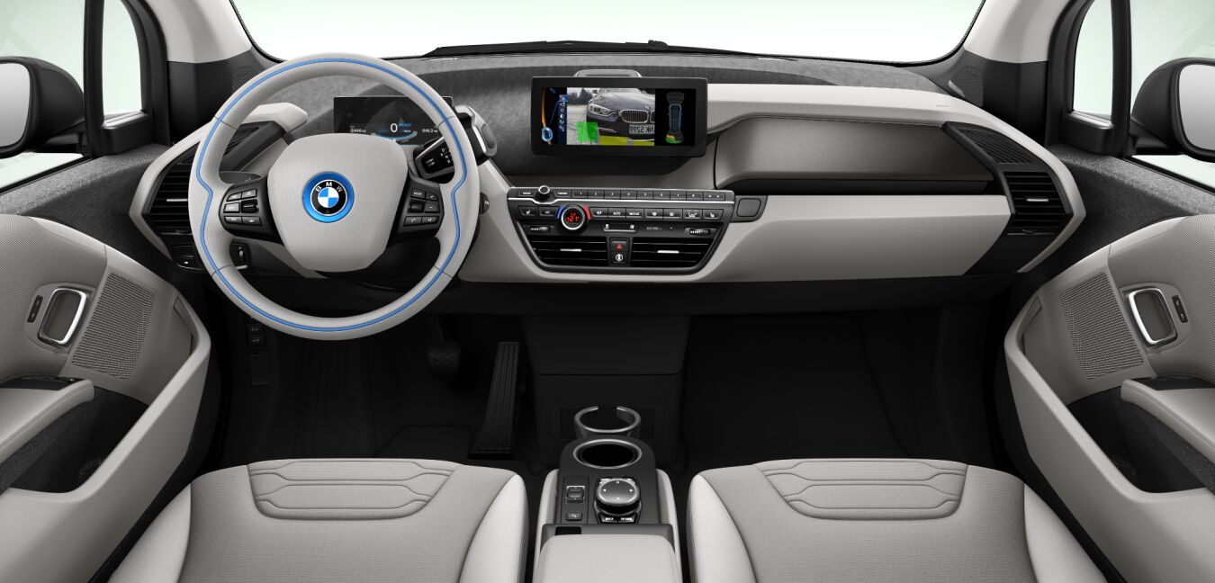 BMW BMW I im Innenraum von vorne BMW BMW I im Innenraum von vorne