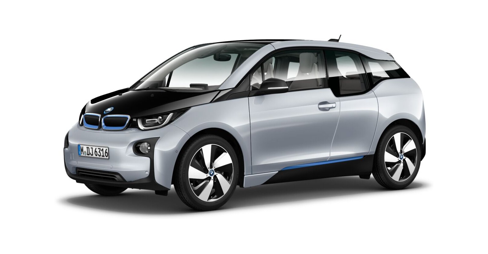 BMW i3 60Ah in Grau von vorne
