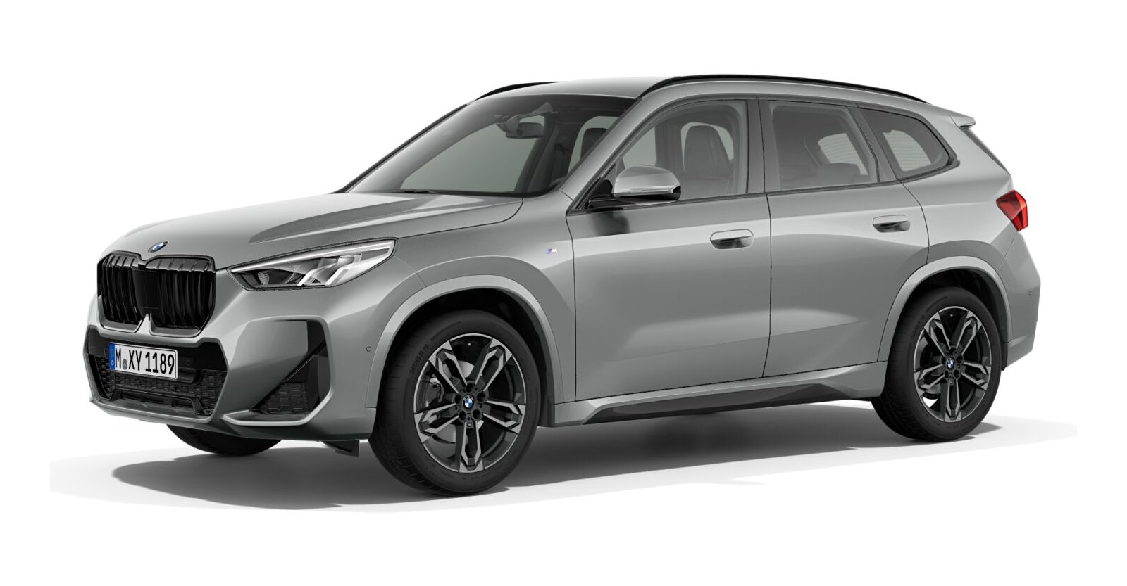BMW X1 sDrive20i in Grau von vorne