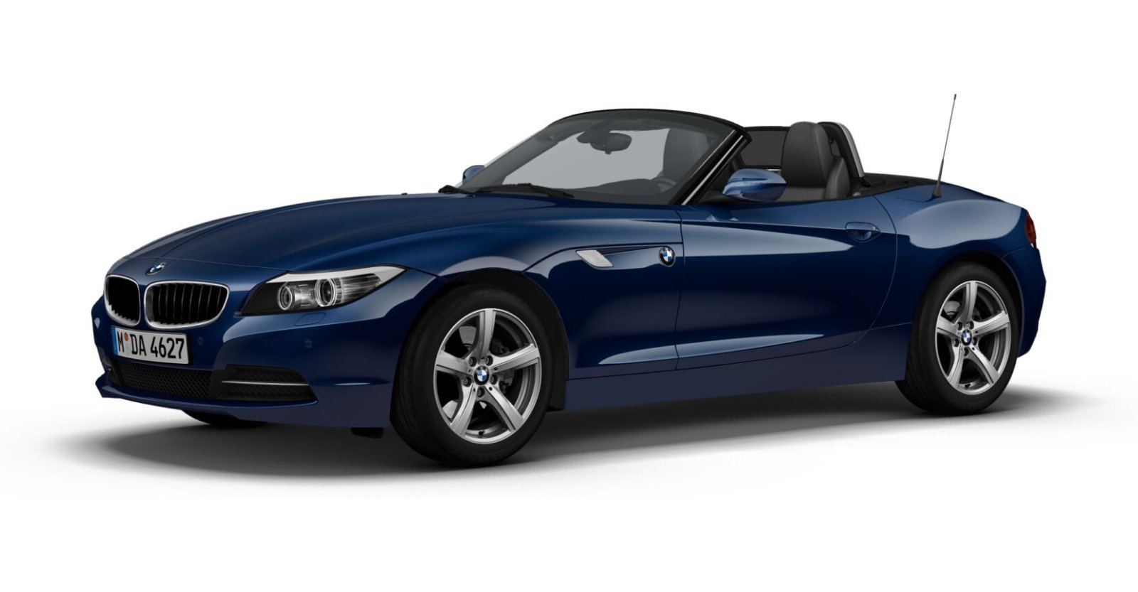 BMW Z4 sDrive23i in Blau von vorne BMW Z4 sDrive23i in Blau von vorne