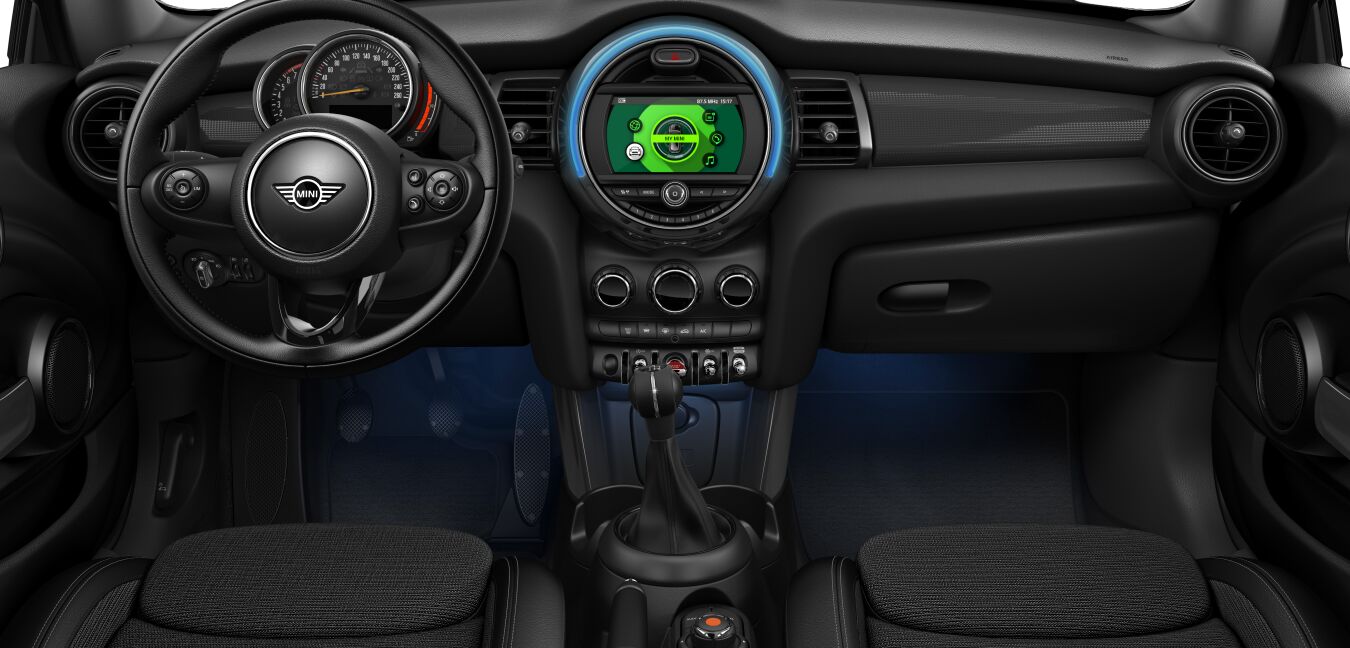 MINI MINI Cabrio im Innenraum von vorne