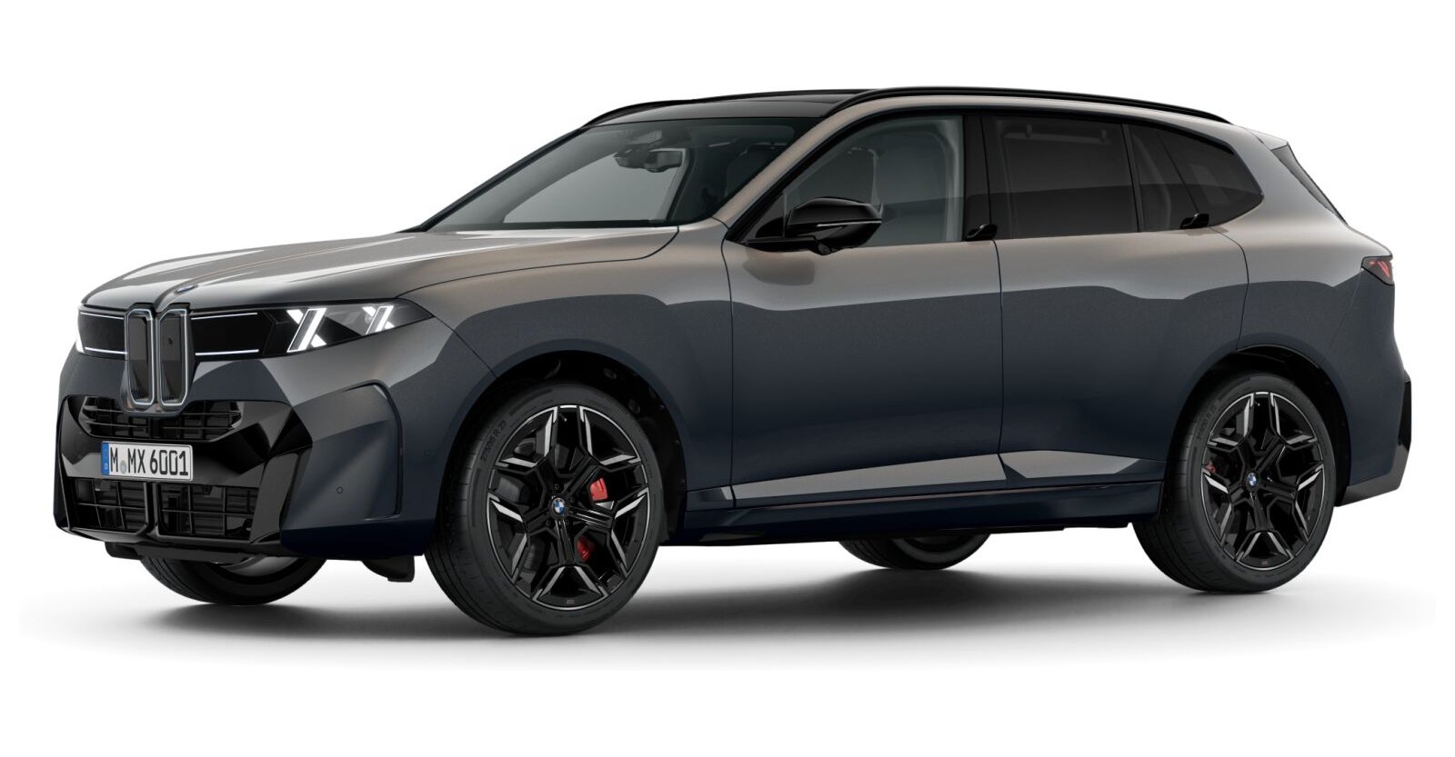 BMW X5 40d xDrive in Grau von vorne