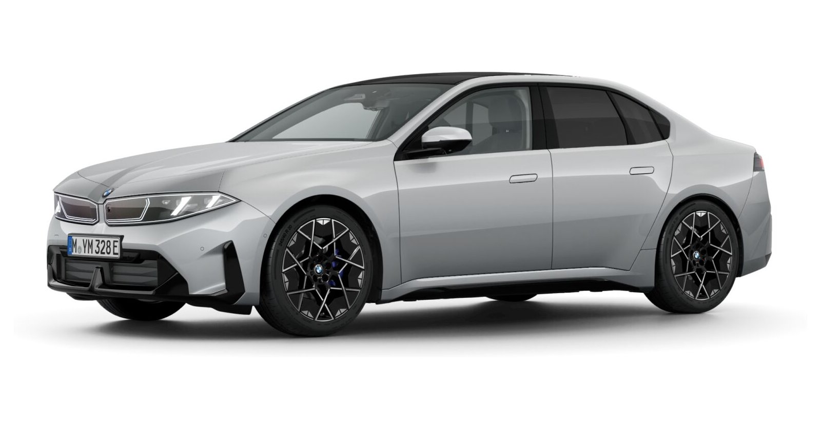 BMW i3 50 xDrive in Grau von vorne