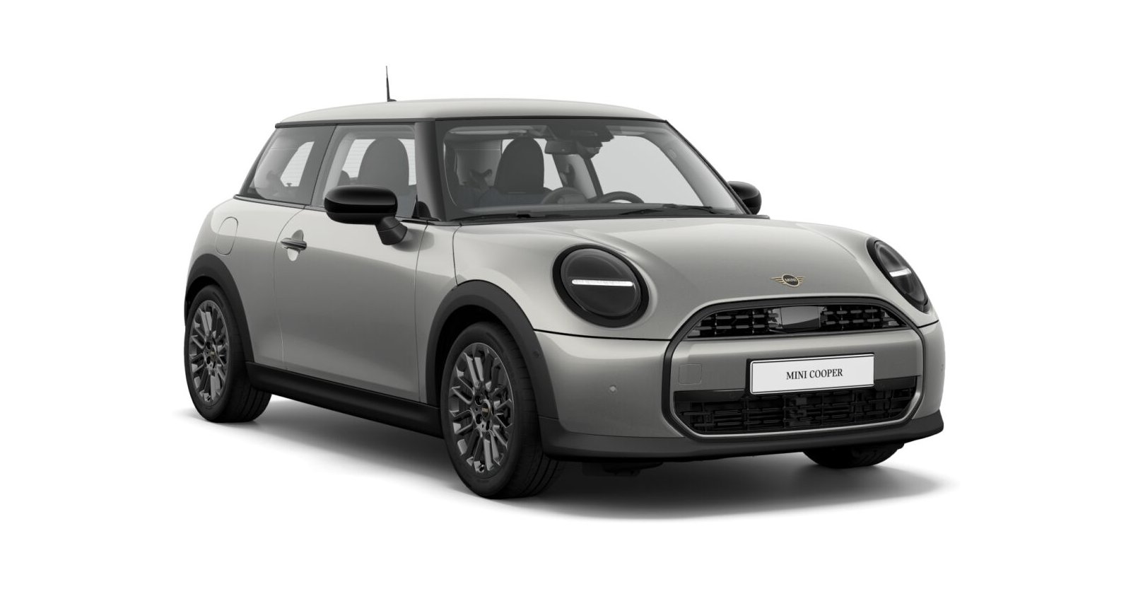 MINI Cooper C in Silber von vorne MINI Cooper C in Silber von vorne