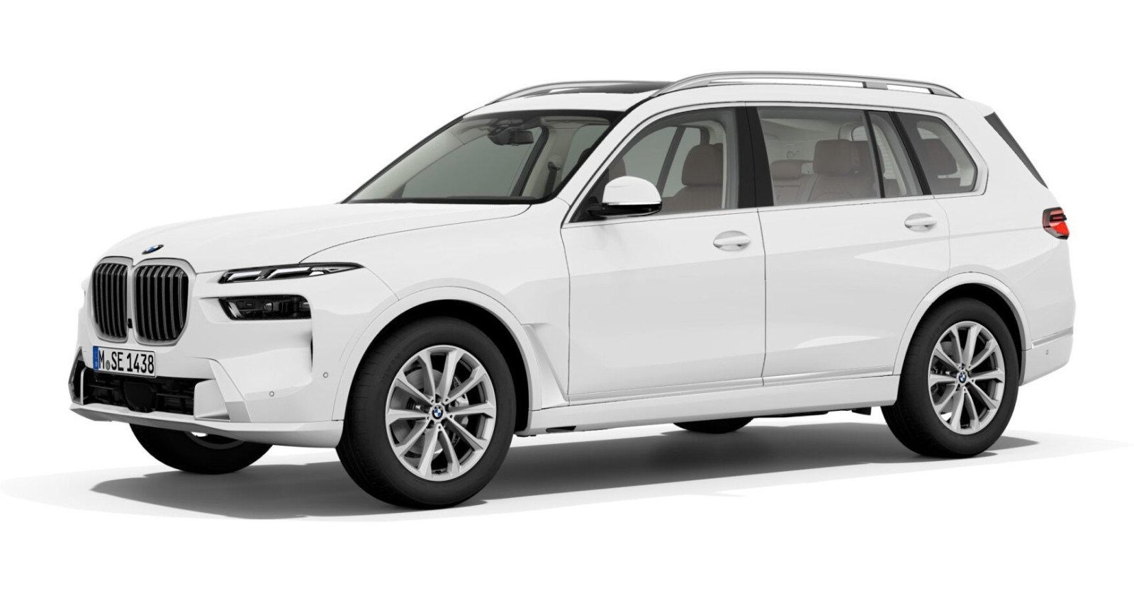 BMW BMW X in Weiß von vorne BMW BMW X in Weiß von vorne