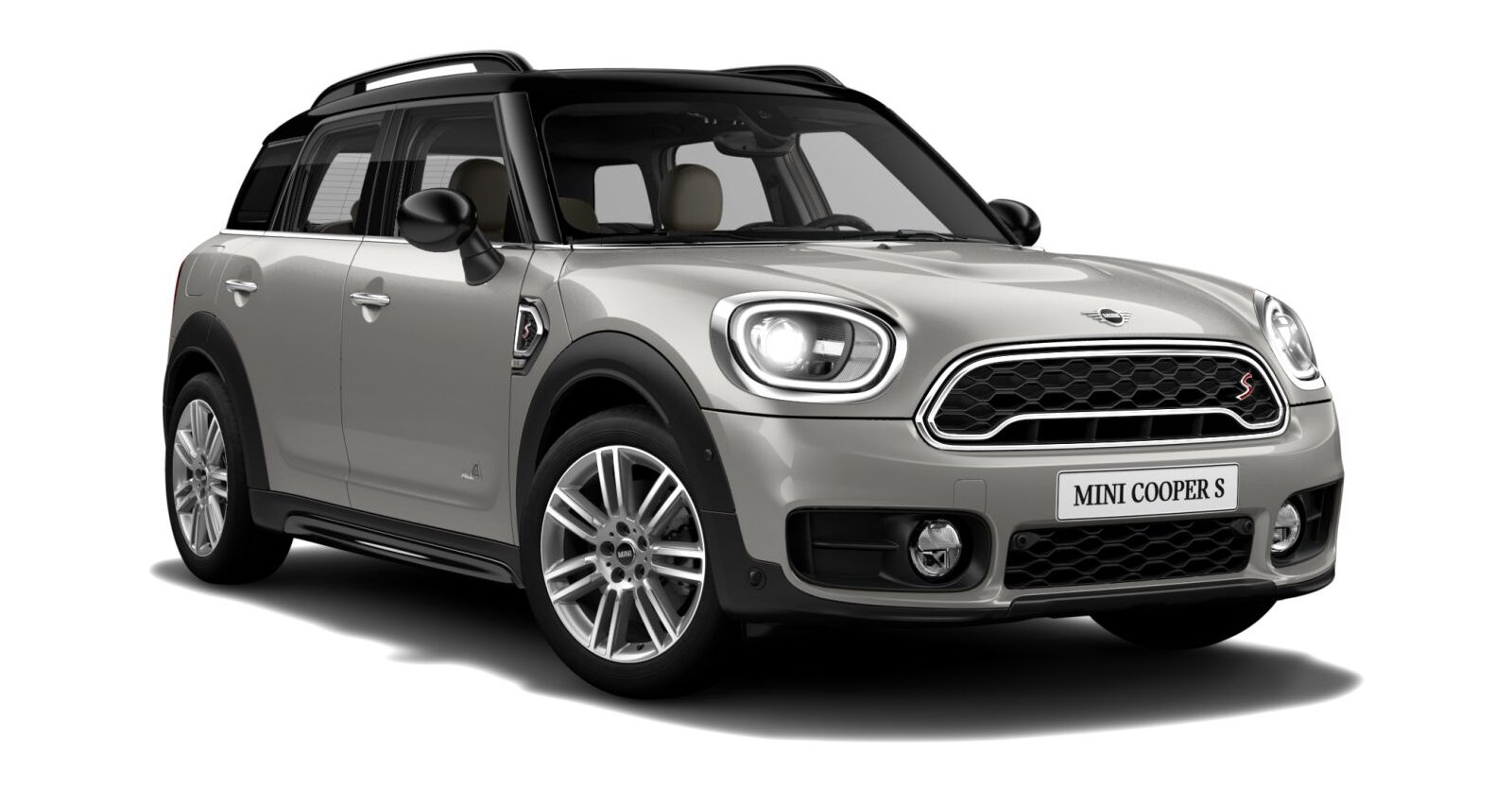 MINI Cooper S Countryman ALL4 in Silber von vorne