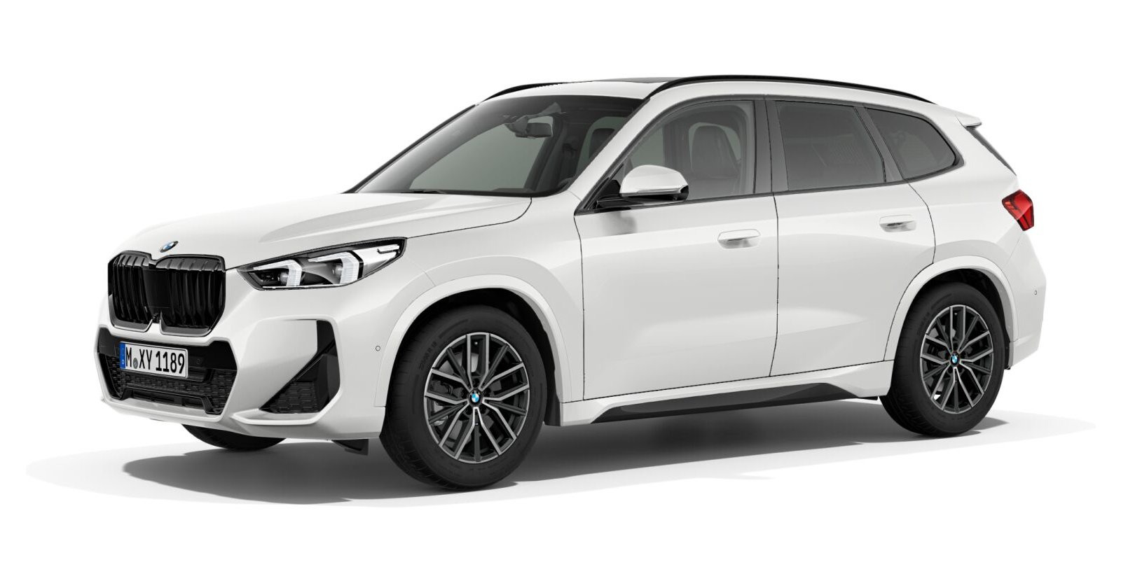 BMW X1 xDrive23d in Weiß von vorne BMW X1 xDrive23d in Weiß von vorne
