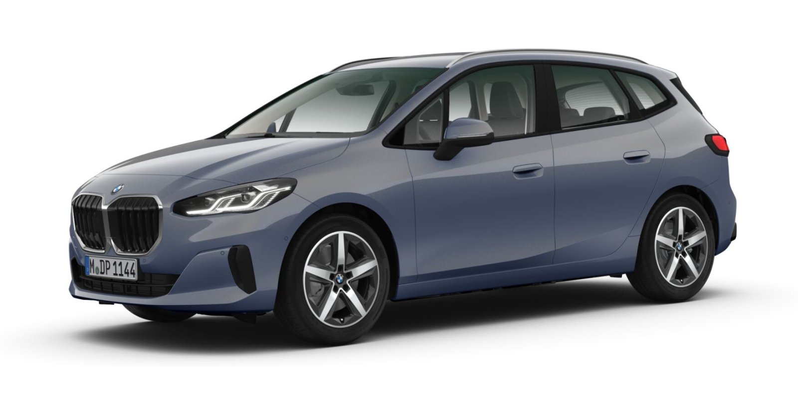 BMW 223i xDrive Active Tourer in Grau von vorne BMW 223i xDrive Active Tourer in Grau von vorne