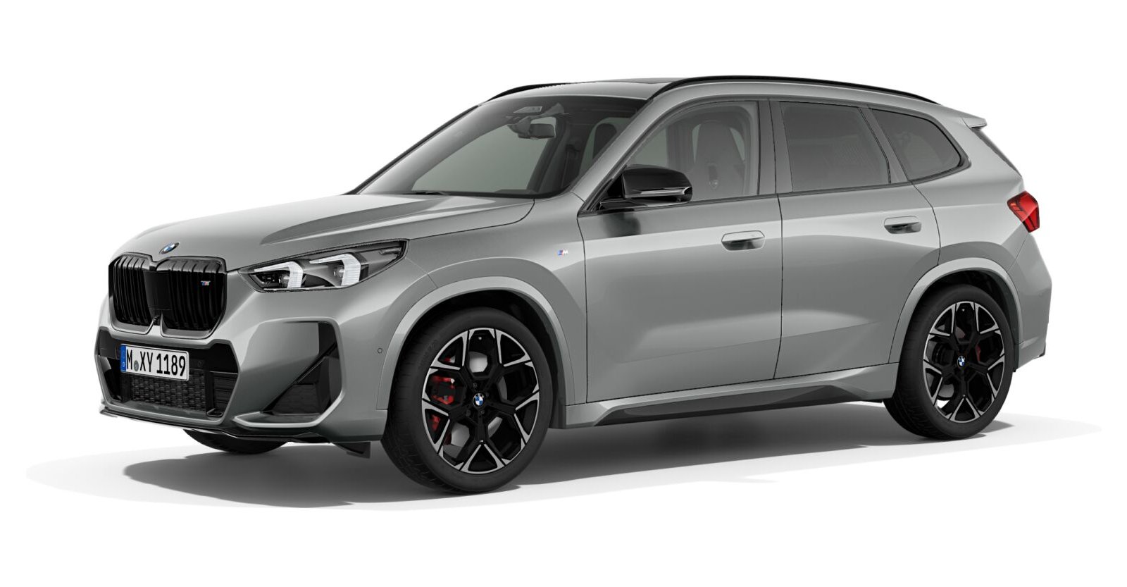 BMW X1 M35i xDrive in Grau von vorne