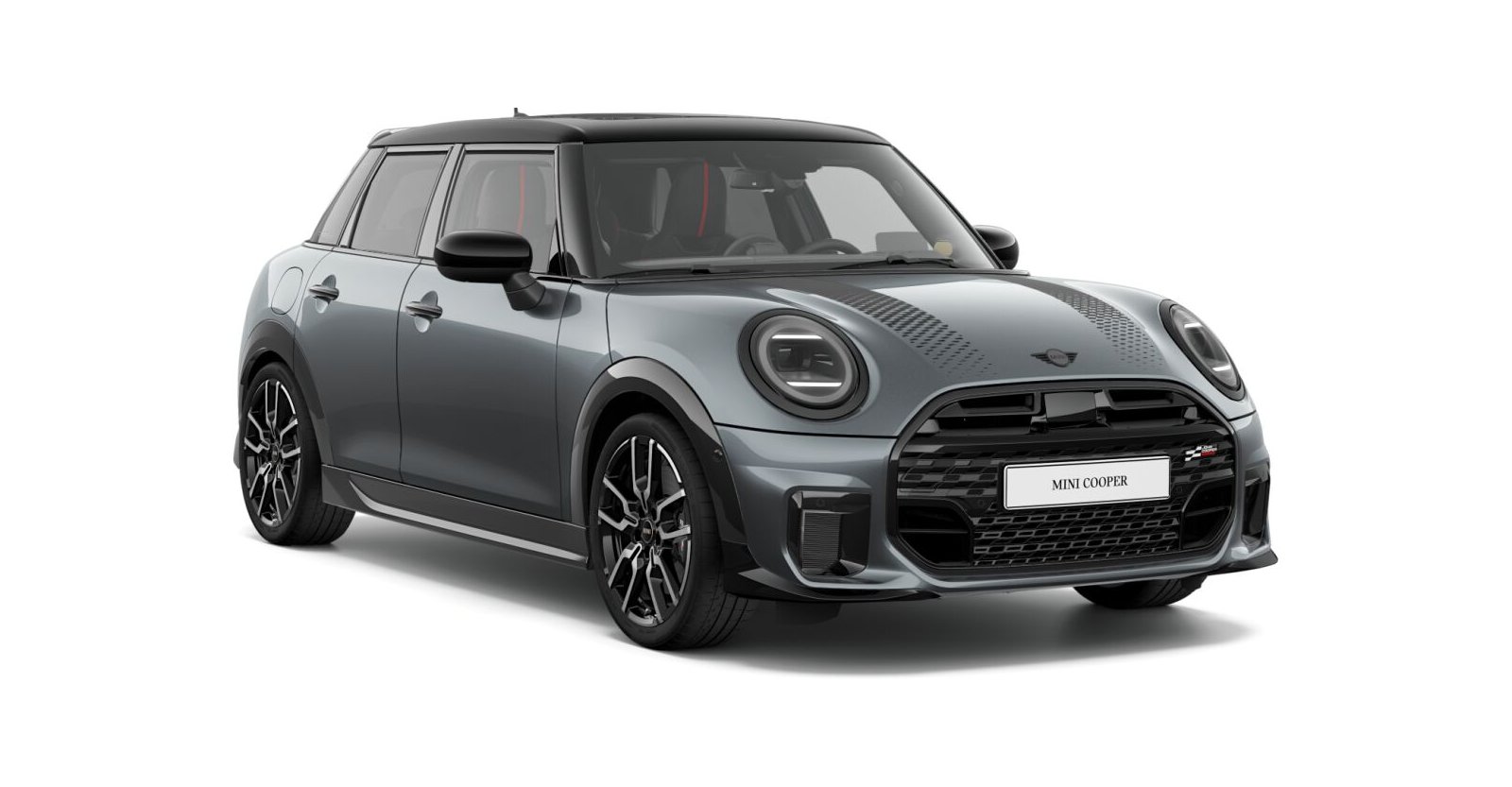 MINI Cooper S in Grau von vorne MINI Cooper S in Grau von vorne