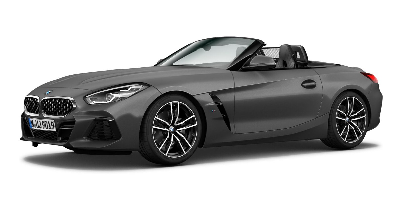 BMW Z4 sDrive20i in Grau von vorne BMW Z4 sDrive20i in Grau von vorne