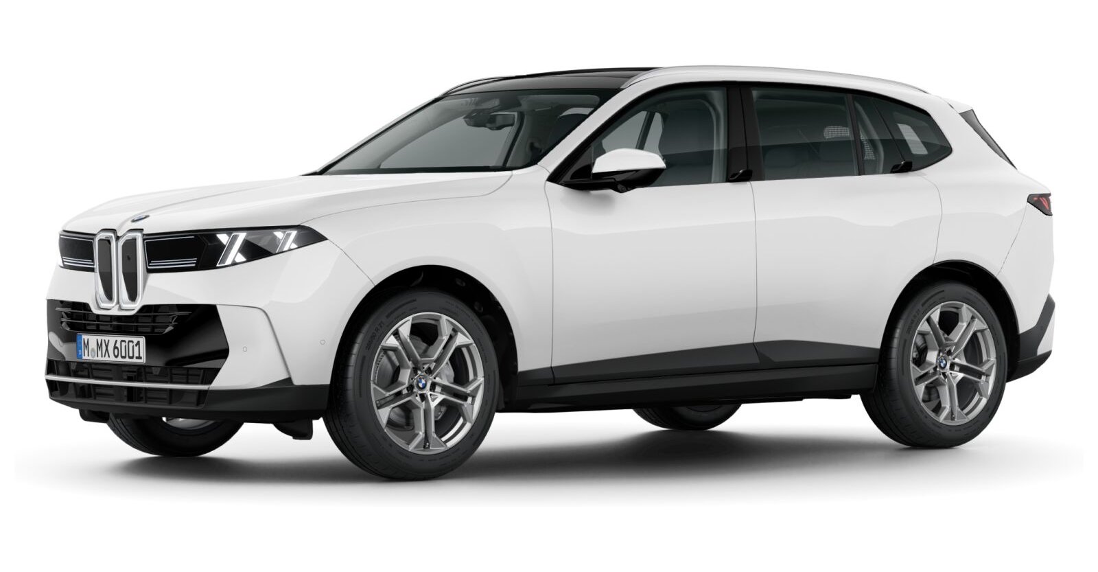 BMW X5 40d xDrive in Weiß von vorne BMW X5 40d xDrive in Weiß von vorne