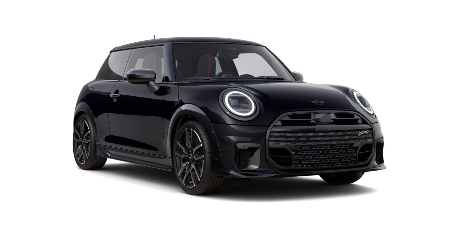 MINI Cooper S in Schwarz von vorne