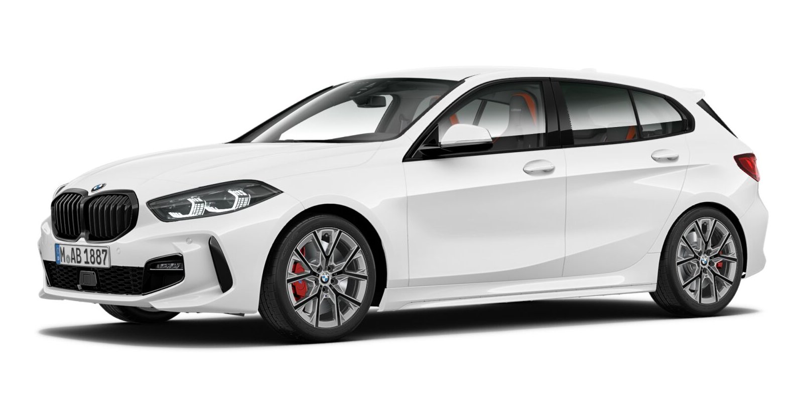 BMW 118i in Individual von vorne BMW 118i in Individual von vorne