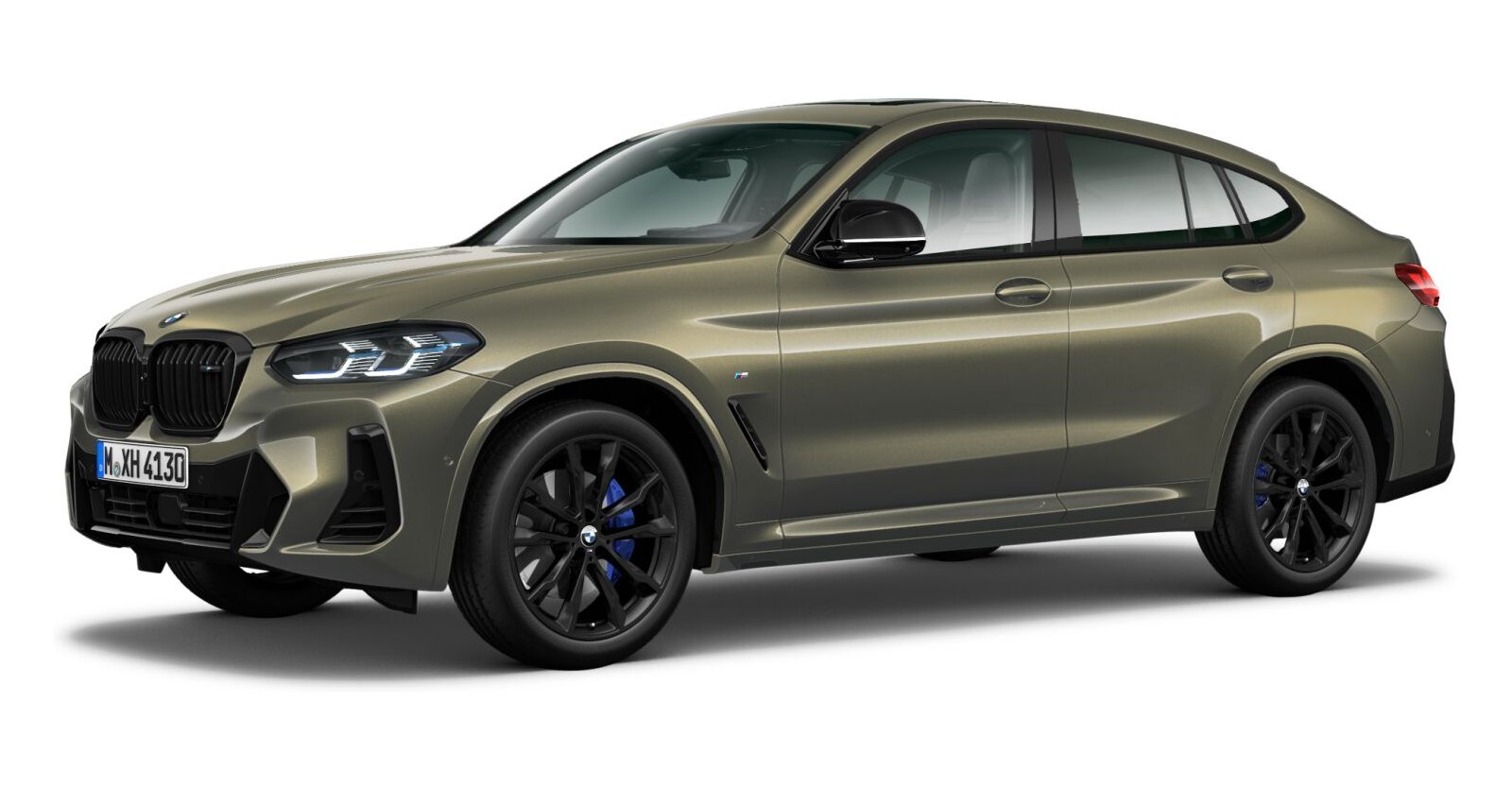 BMW X4 M40d in Weiß von vorne BMW X4 M40d in Weiß von vorne