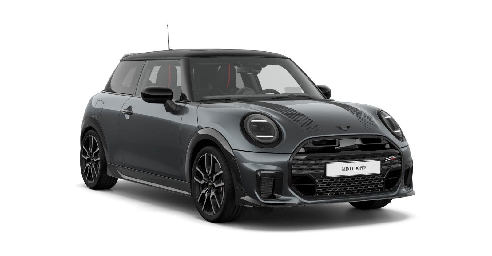 MINI Cooper S in Grau von vorne MINI Cooper S in Grau von vorne
