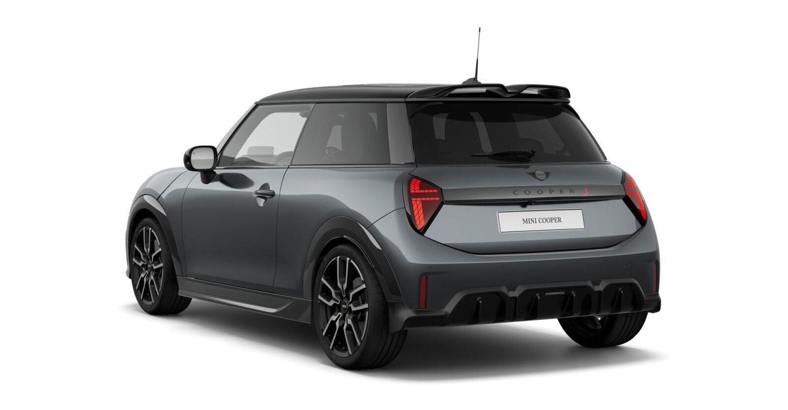 MINI MINI 3-Türer in Grau von hinten
