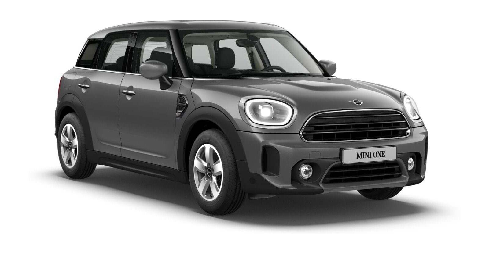 MINI One Countryman in Grau von vorne