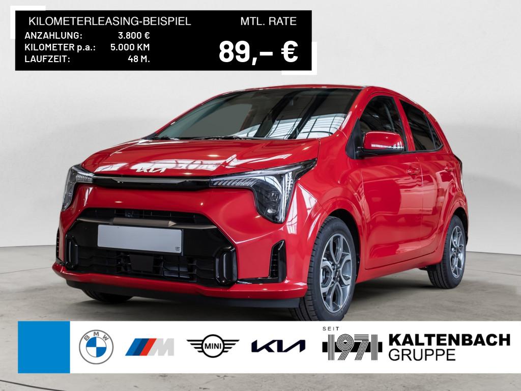 KIA Picanto 1.0GDI MT Spirit in Rot von vorne KIA Picanto 1.0GDI MT Spirit in Rot von vorne