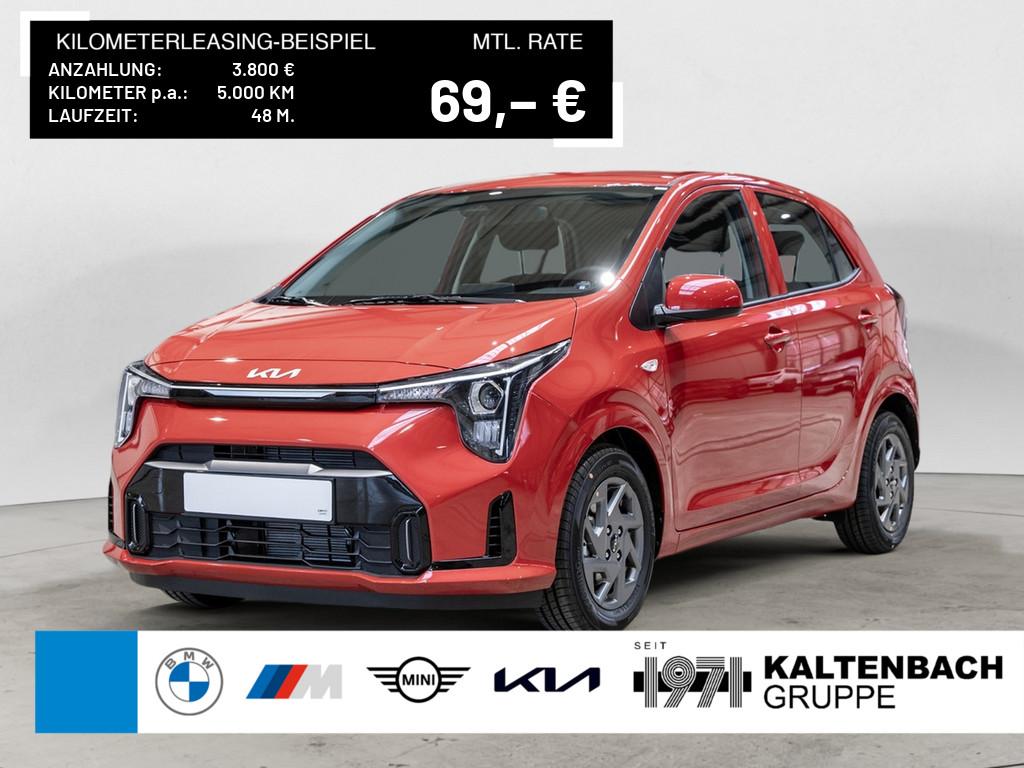 KIA Picanto 1.0GDI MT Vision in Rot von vorne KIA Picanto 1.0GDI MT Vision in Rot von vorne