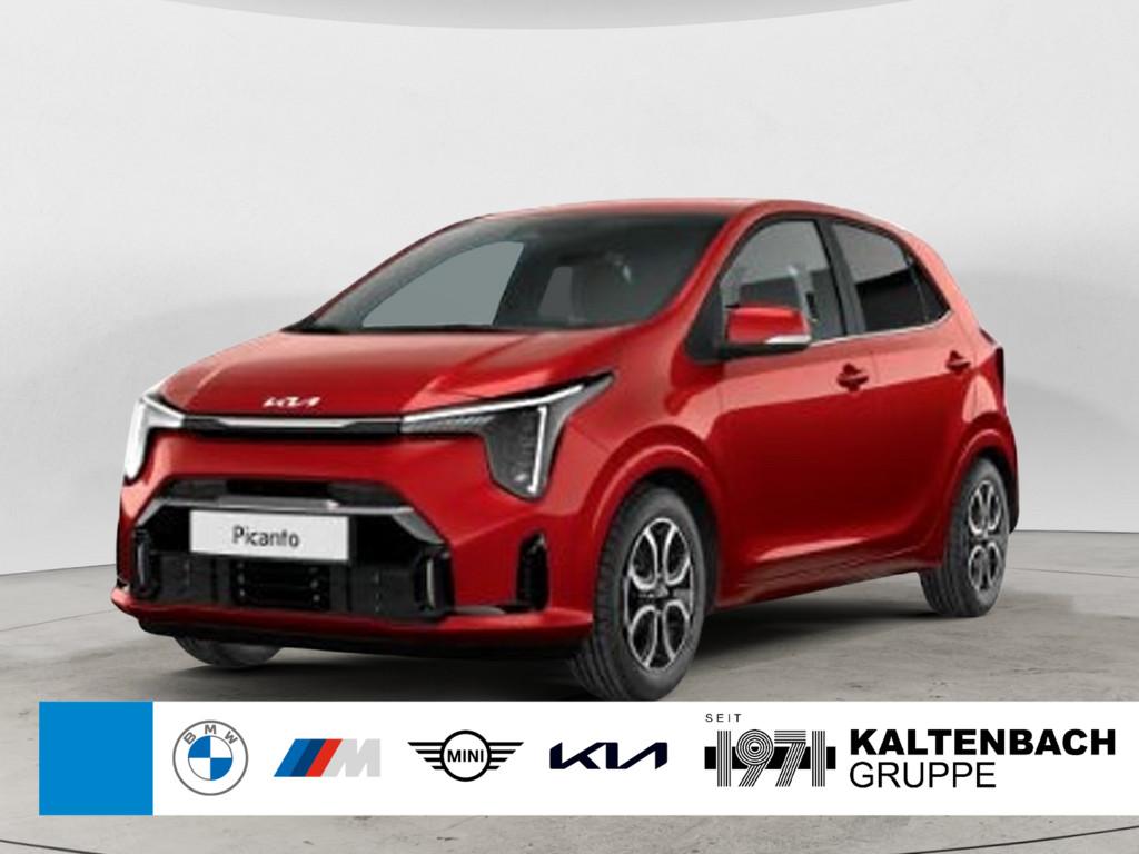 KIA Picanto 1.0 Spirit in Rot von vorne