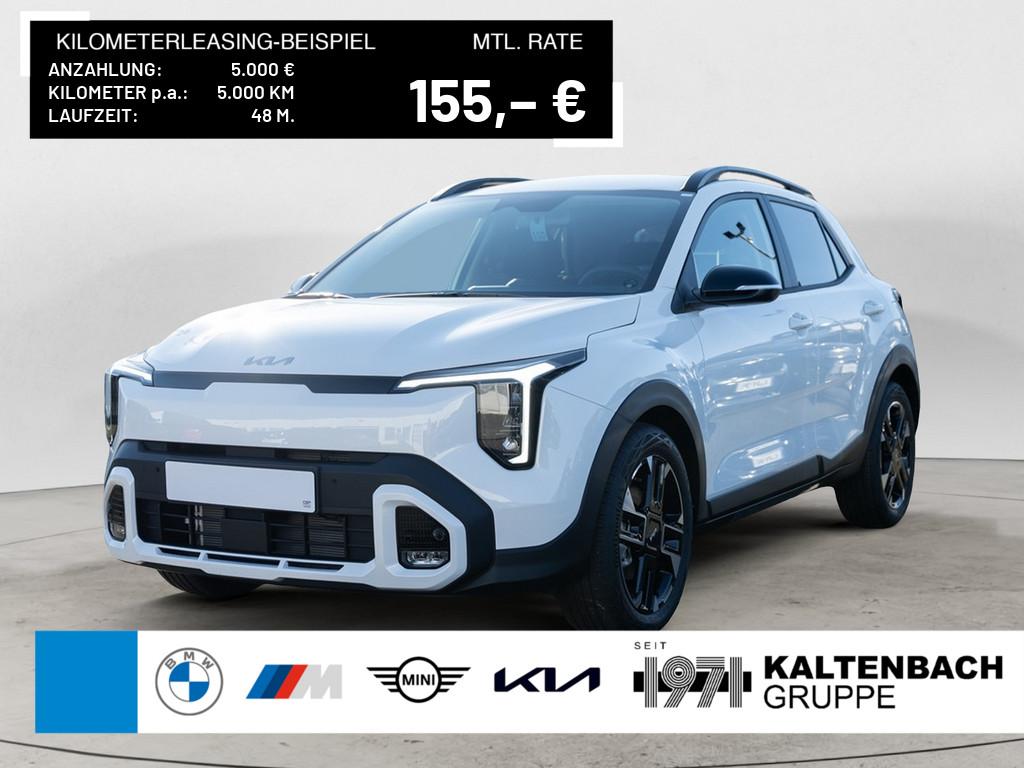 KIA Stonic 1.0 T-GDI GT-Line in Weiß von vorne KIA Stonic 1.0 T-GDI GT-Line in Weiß von vorne