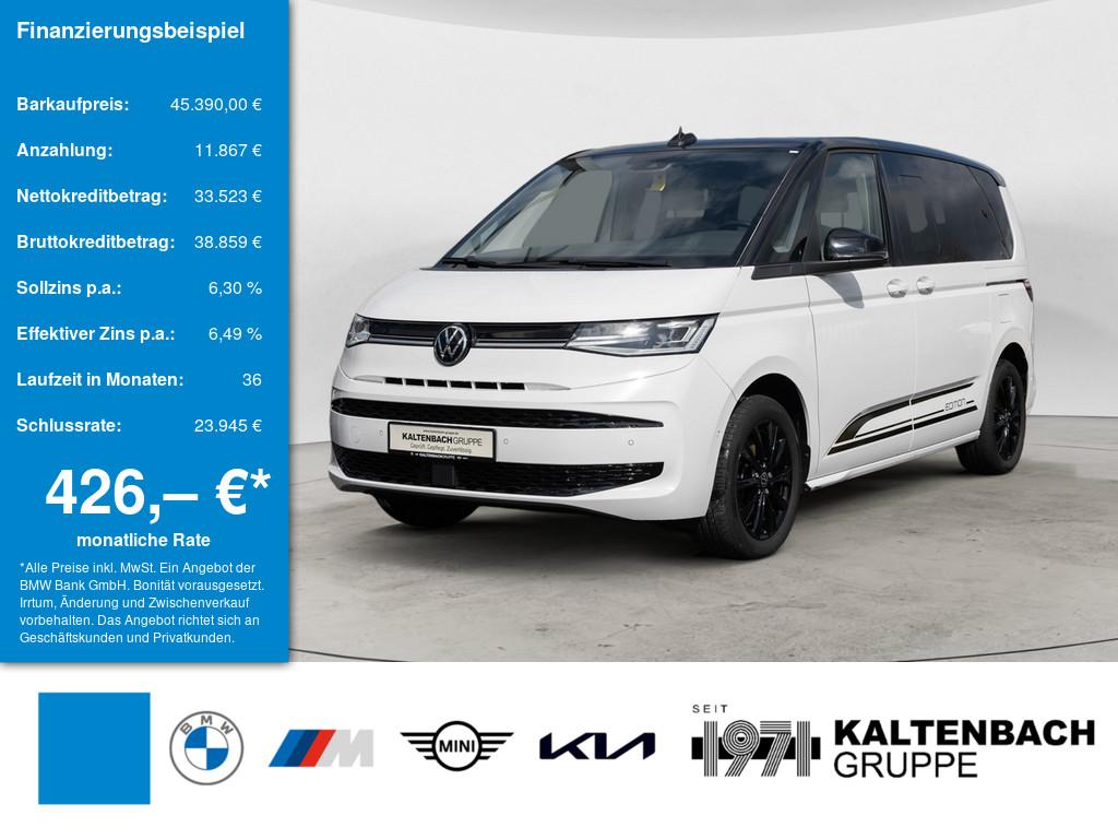 VW T7 Multivan 2.0 TDI Edition in Weiß von vorne VW T7 Multivan 2.0 TDI Edition in Weiß von vorne